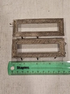 Civil War US Army Officer Infantry Bullion Shoulder Board Frame Pair L@@K!!! - Picture 1 of 7