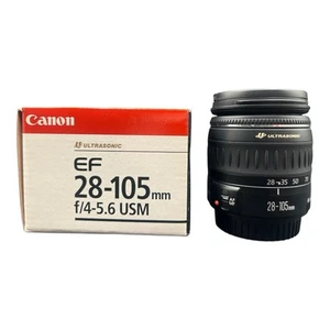 Lente Canon EF 28-105 mm f/4,5-5,6 EF USM con caja - Imagen 1 de 3