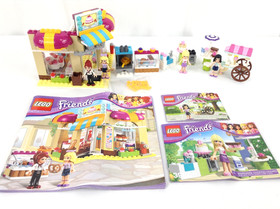 Lego Friends 41006 Bakery, 30106 Stand, 3930 Bakery Sets 98% Complete