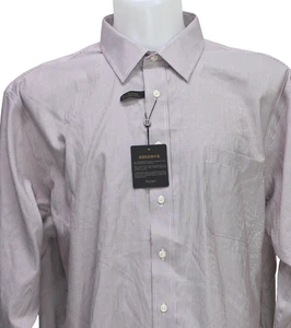 Jos. A. Bank Reserve Dress Shirt Stripes White/Red Custom Size 21 – 32/33 - Picture 1 of 5