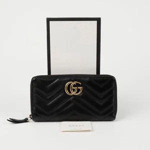 Gucci Portefeuille long GG Marmont 443123 148224417 - Picture 1 of 9