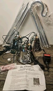 Mr Christmas Silver Bells Musical Motion Activated Pathway Lights New! See Video - Picture 1 of 11