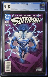 Superman #123 CGC 9.8 DC Comics 1997 Dan Jurgens Cover New Costume & Powers - Picture 1 of 2