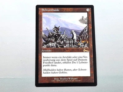 MTG - URZA'S LEGACY (BB/'99) - SCHROTTHALDE (132) - SCRAPHEAP /RARE/NEVER PL./NM - Bild 1 von 4