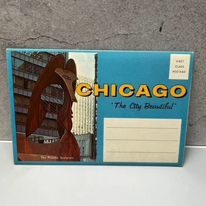 VTG 1970s Chicago The City Beautiful Illinois Travel Postcard Pack Architecture - Picture 1 of 4