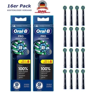 Oral-B Pro Cross Action Bürstenkopf 8er Ersatzbürsten für Elektrische Zahnbürste - Bild 1 von 16
