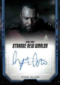 Star Trek Strange New Worlds Season 2 Autograph Ryan Allen as Polk  - Picture 1 of 3