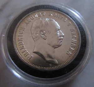 MDS IMPERO TEDESCO IMPERO TRE MARCHI 1909 E "FRIEDRICH AUGUST", ARGENTO # - Foto 1 di 2