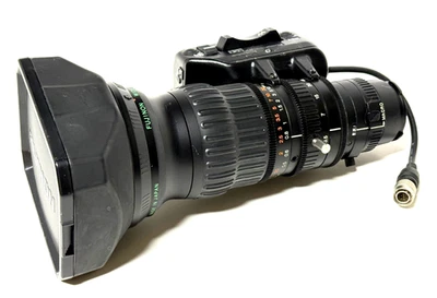 Fujinon Th13x3.5BRMU 13x 1/3" Wide Angle Zoom Lens w/ Smallrig Mattebox - Image 1 of 4