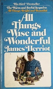 All Things Wise and Wonderful by James Herriot / 1978 Bantam Paperback - Imagen 1 de 1