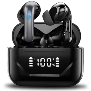 Wireless Earbuds Bluetooth 5.4 Headphones Bass Stereo, IPX5 in-Ear Earphones ... - Picture 1 of 6