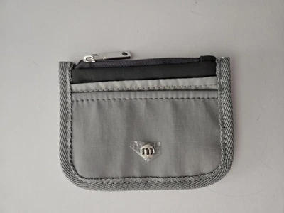 Light Grey Slim Minimalist Wallet Card Holder with 3 Card Slots RFID Blocking - Image 1 of 4