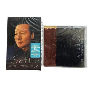 Tatsuro Yamashita SOFTLY Cassette Tape Limited Edition NEW SEALED w/ Coaster - Picture 1 of 2