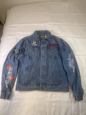 Chaqueta de mezclilla Brooklyn Cloth Survival Of The Fittest de colección. Talla pequeña. Japonés. Foto 1 de 4