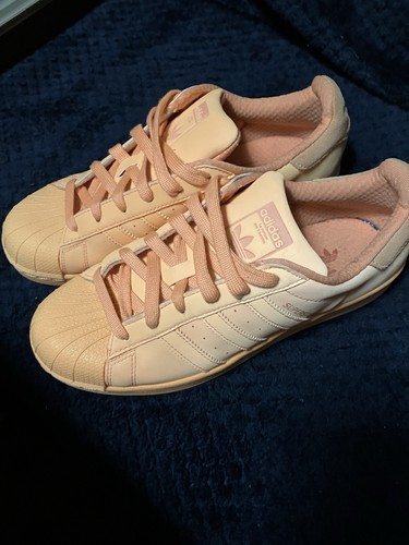 Adidas Adicolor Superstar Scarpe da Ginnastica Sneakers Sunglow Arancione UK 6 EU 39 5
