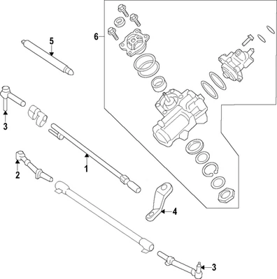 Genuine Ford Pitman Arm PC3Z-3590-E - Image 1 of 2
