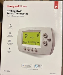 Honeywell Home Termostato Intelligente RTH6580WF Wi-Fi 7 Giorni Programmabile - Foto 1 di 3