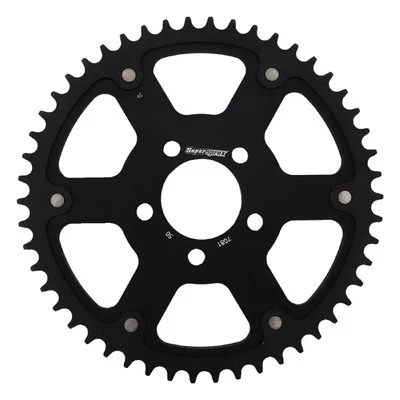 Black Stealth sprocket For Harley 530 pitch 2.21 bore 5 bolts; RST-7081-50-BLK - Image 1 of 4