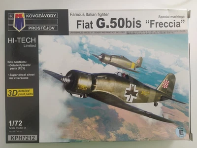 Fiat G.50bis "Freccia“ Special markings,1:72-Kovozavody Prostejovj(S.TRACCIATA) - Immagine 1 di 4