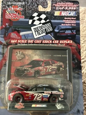Racing Champions 1:64 #72 Hermie Sadler MGM Frenos Stock Car Réplica NASCAR Foto 1 de 2
