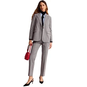 NWOT Boden Women’s The Bloomsbury Wool Blazer Jacket Size 10 Gray Office Spring - Picture 1 of 15
