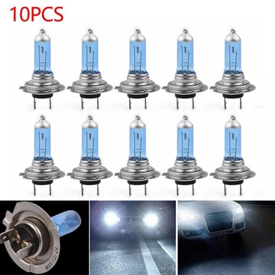 Xenon Car Headlights Fittings Halogen 10pcs 12V Part Replacement 6000K - Image 1 of 4