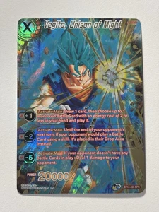 Vegito, Unison of Might BT10-003 SPR Dragon Ball Karte Englisch - Bild 1 von 2