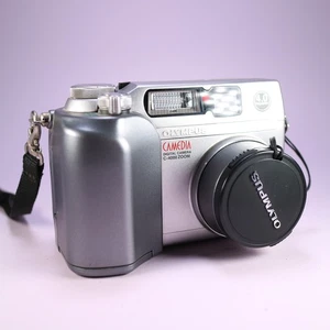 Olympus Digital Camera Camedia C-4000 Zoom 4.0MP Silver Tested - Picture 1 of 9