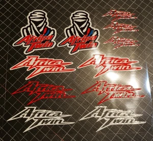 Sticker Aufkleber Set Africa Twin 750 Tuareg 1100 850 Ralley Koffer #99 - Bild 1 von 2