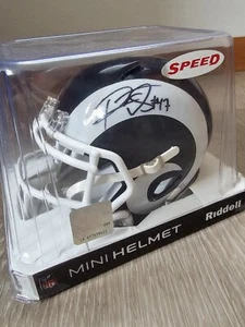 Robert Woods Autographed Los Angeles Rams Mini Helmet- PSA COA - Picture 1 of 3