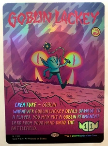 Magic The Gathering: Secret Lair Marvel - Goblin Lackey - Lámina rara - VLP 1311 - Imagen 1 de 1
