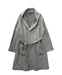Engineered Garments men's mohair gown coat size M gray Solid stylish USED - Picture 1 of 8