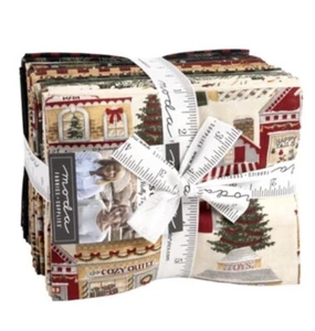 Moda Shoppes On Main By Holly Taylor Fat Quarter Bundle Christmas Cotton 26 PCS - Picture 1 of 5