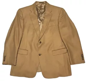 Chaqueta Blazer Loro Piana Cashmere Para Hombres 44R Bronceado Hart Schaffner Marx Abrigo Deportivo - Imagen 1 de 13