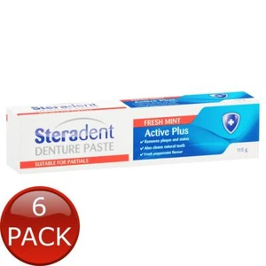 6 x Steradent Denture Paste 115G - Picture 1 of 3