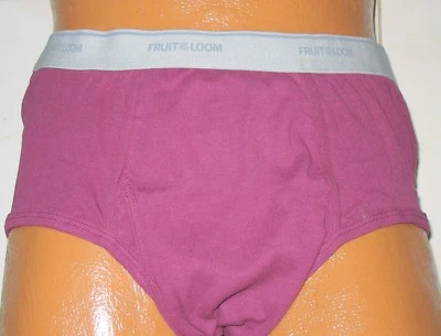 ФРУКТ ТКАЦКОГО СТАНКА - НОВЫЙ - МУЖСКИЕ 3XL 48-50 - ВИНО - ХЛОПОК НИЖНЕЕ БЕЛЬЕ ТРУСЫ - Изображение 1 из 4