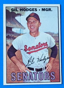 1967 TOPPS #228 GIL HODGES MANAGER NM-MT HOFer BROOKLYN DODGERS GREAT