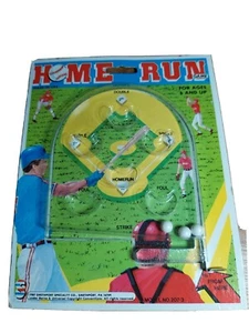 Vintage Home Run Spiel 207-3 1987 Smethport Specialty Pinball Baseball Brettspiele - Bild 1 von 6