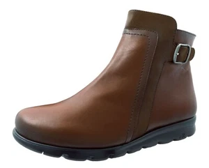 Fluchos Stella women's ankle boots removable insoles brown F1081 - Picture 1 of 3
