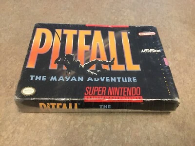 Pitfall Mayan Adventure (Super Nintendo Game ) Factory Sealed - Image 1 of 4