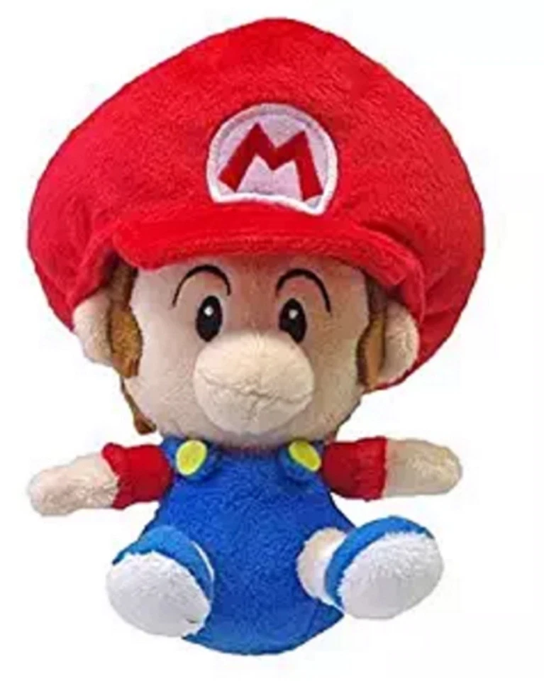 Nintendo Authentic Little Buddy Super Mario Luigi Yoshi Plush 5 Inch Mwb019