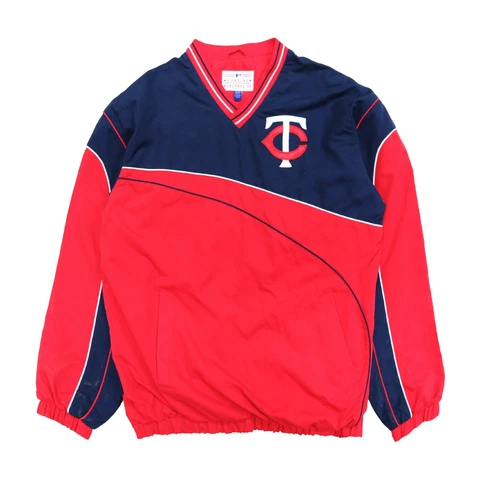 Vintage Minnesota Twins Windbreaker Light Jacket Size XL Pullover MLB DSWT Cover