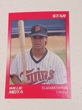 Willie Mota Minnesota Twins 1989 Star Minor League Card #151