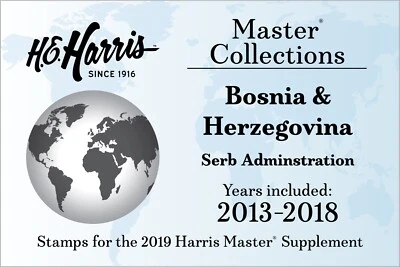 Bosnia & Herzegovina-Serb Admin (2013-2018) Stamps for 2019 Master Supplement - Image 1 of 4