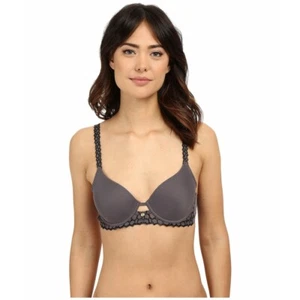 Natori Showcase Full Fit Contour Underwire Bra 740130 Charcoal Size 32DD NWT - Picture 1 of 5
