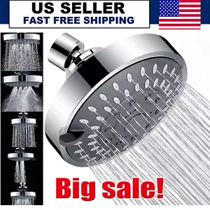 Shower Heads Handheld Spray High Pressure Adjustable Showerhead Top Spray Bath - Picture 1 of 12