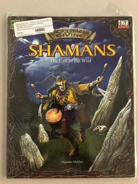 Encyclopedia Divine Shamans The Call of the Wild D20 Mongoose Pub. D&D - New - Image 1 of 1