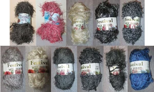 Wimperngarn 50 g 1,75 oz Produktlinie & Farbe auswählen - 81 Optionen - Bild 1 von 214