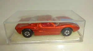 Matchbox SF No. 41A Ford GT met. red green base in rare french "elf" promo-box - Picture 1 of 9