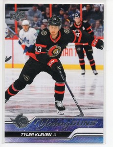 Tyler Kleven # 235 - 2023-24 Upper Deck Young Guns - Mint